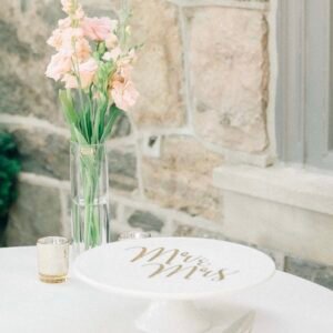 Mr & Mrs Cake Stand